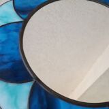 Stained glass mirror