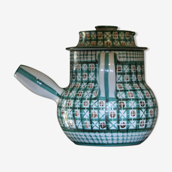 Pot en céramique signé Robert Picault, Vallauris, circa 1950