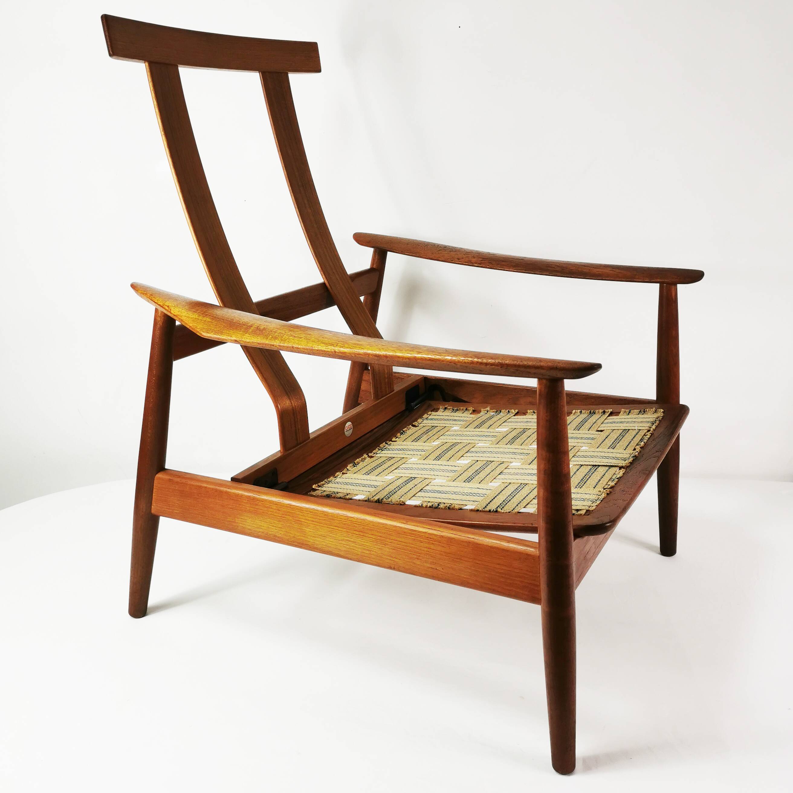 Modernist designer armchair, Cado, designed by Arne Vodder, Denmark, 1960s.