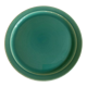 Set of 8 modernist plates in turquoise earthenware 1950 Villeroy and Boch