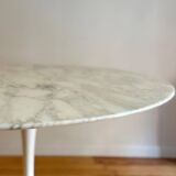 Tulip Table by Eero Saarinen with Calacatta Marble