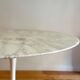 Tulip Table by Eero Saarinen with Calacatta Marble
