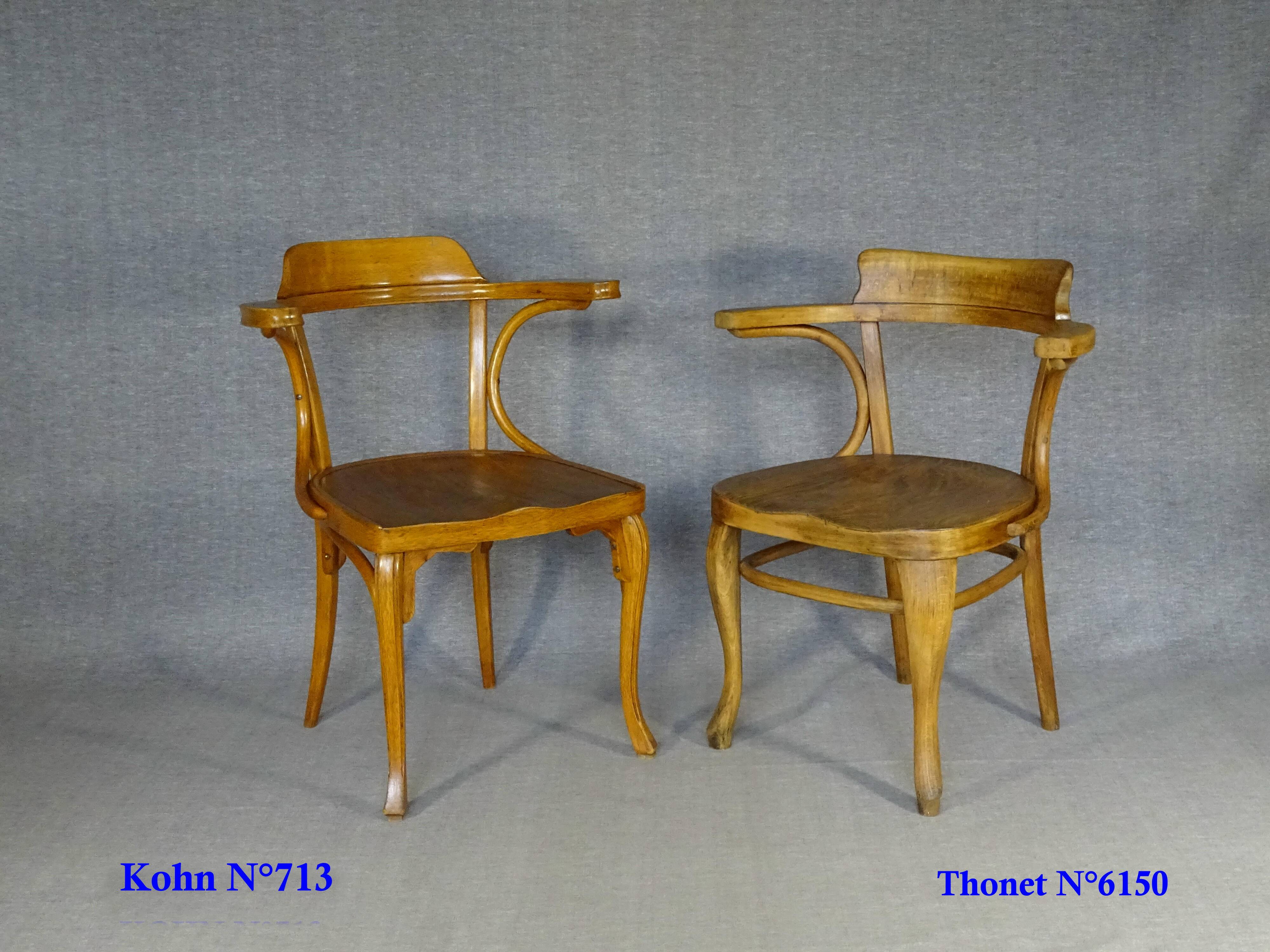 Office chair No. 713 by KOHN 1905, not Thonet