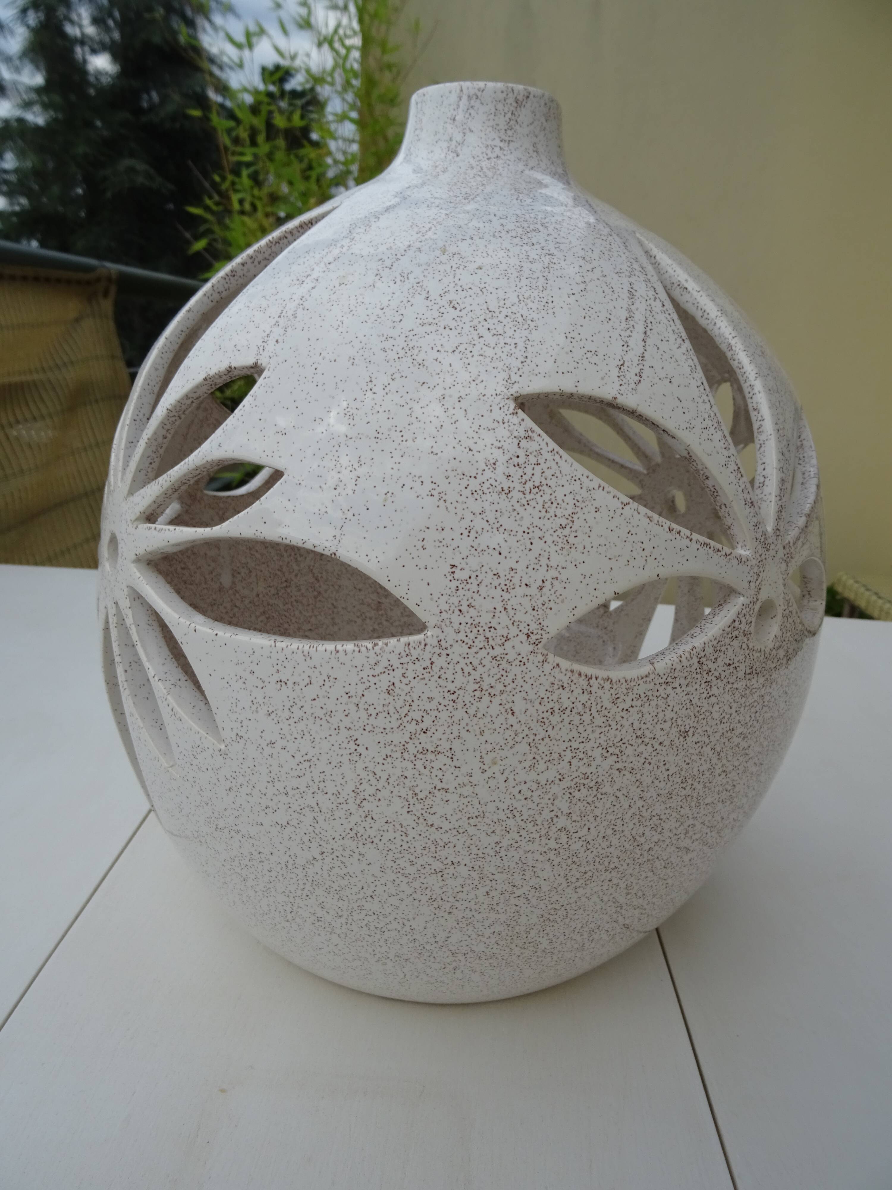 Pied de lampe céramique Vallauris Atelier Biondo