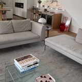 Set of 2 B&B Italia sofas model "Charles"