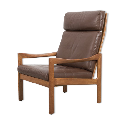 Fauteuil par Illum Wikkelso pour Niels Eilersen