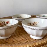 Set of 4 small vintage bowls