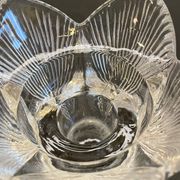 Vintage-style crystal candlesticks in the style of LITTLA