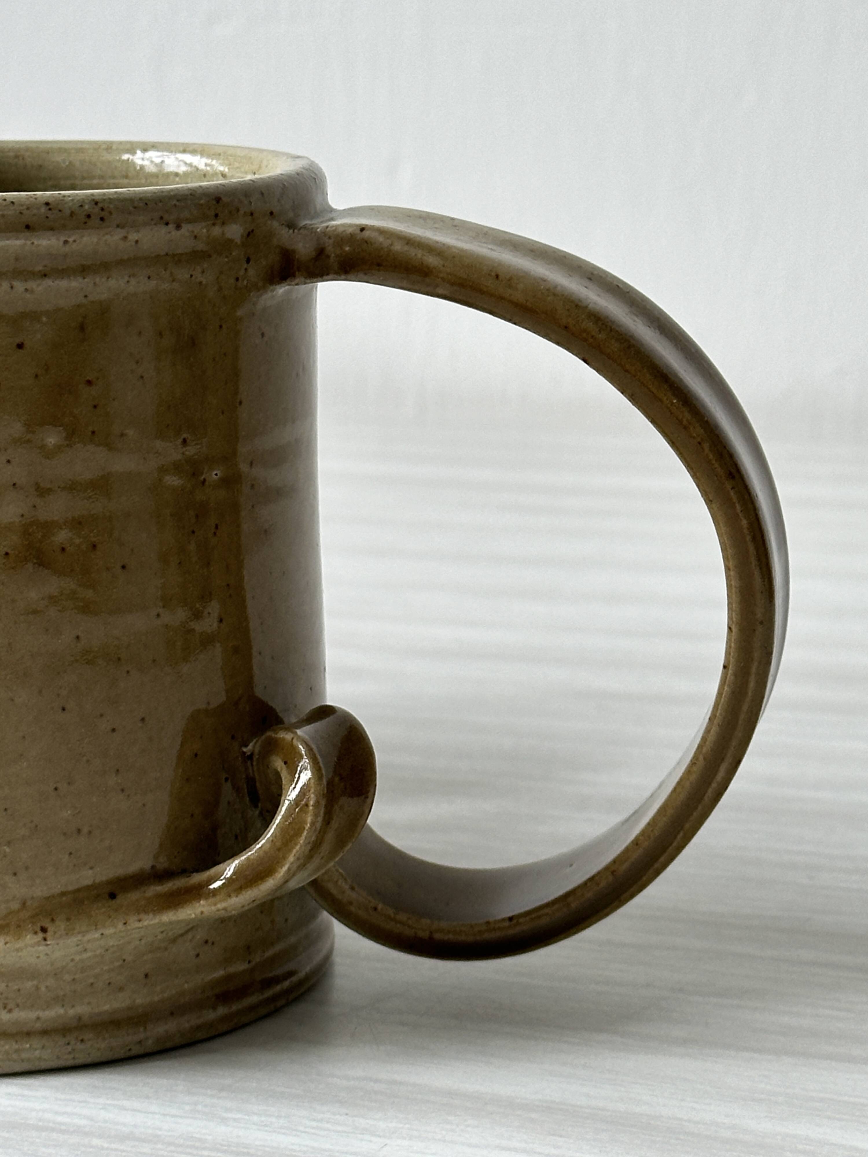 Duo of handmade cups