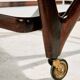 Alder Wood Trolley by Cesare Lacca for Cassina, 1950s