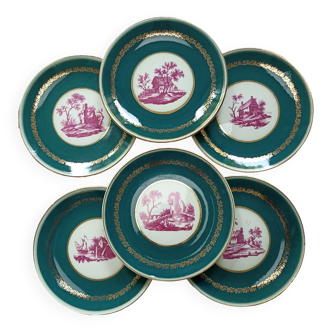 Gien dessert plates