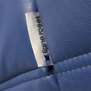 Michel Ducaroy Ligne Roset Blue Leather Togo Corner Sofa France 1980s