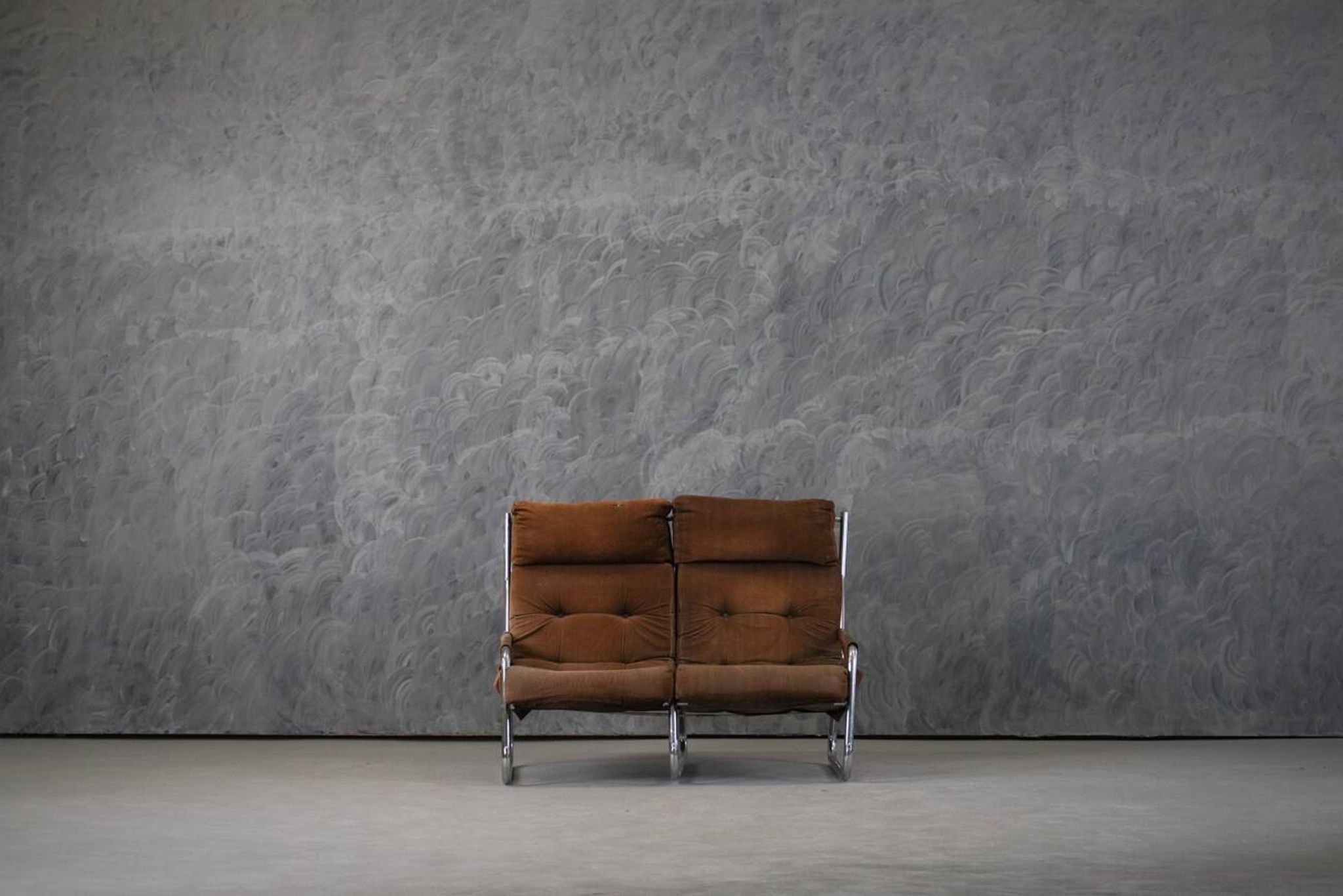 Mid-century armchair and sofa set by Gillis Lundgren Ikea Sweden 1970s
