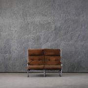 Mid-century armchair and sofa set by Gillis Lundgren Ikea Sweden 1970s