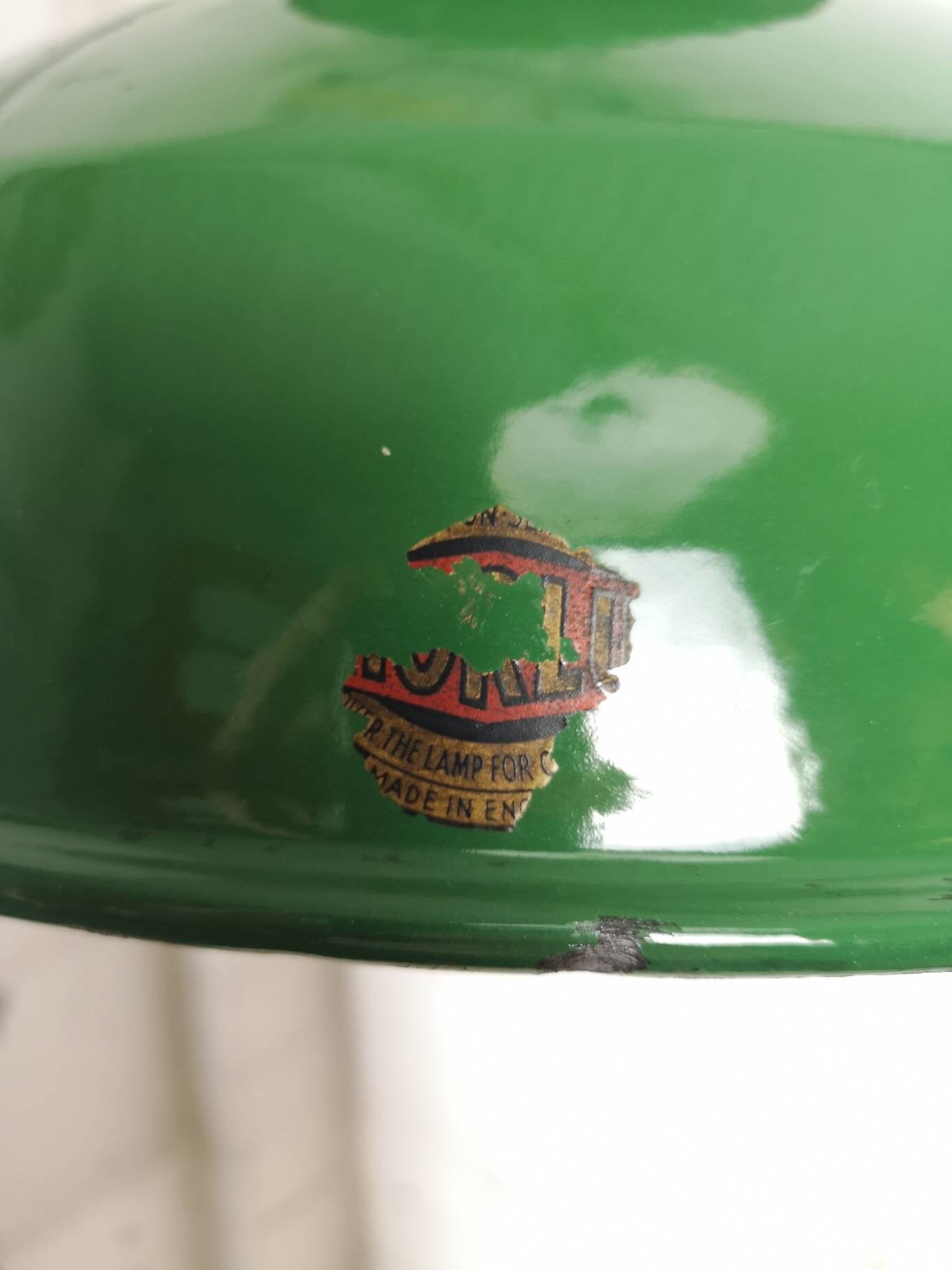 1950s Large Industrial Factory Light By Thorlux