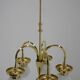 Art Deco Large Chandelier, 1920s, Restored