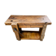 Small oak workbench