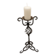 Chandelier en fer forge + bougie