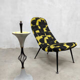 Cendrier vintage en céramique sur pied