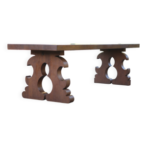 Grande table bois avec