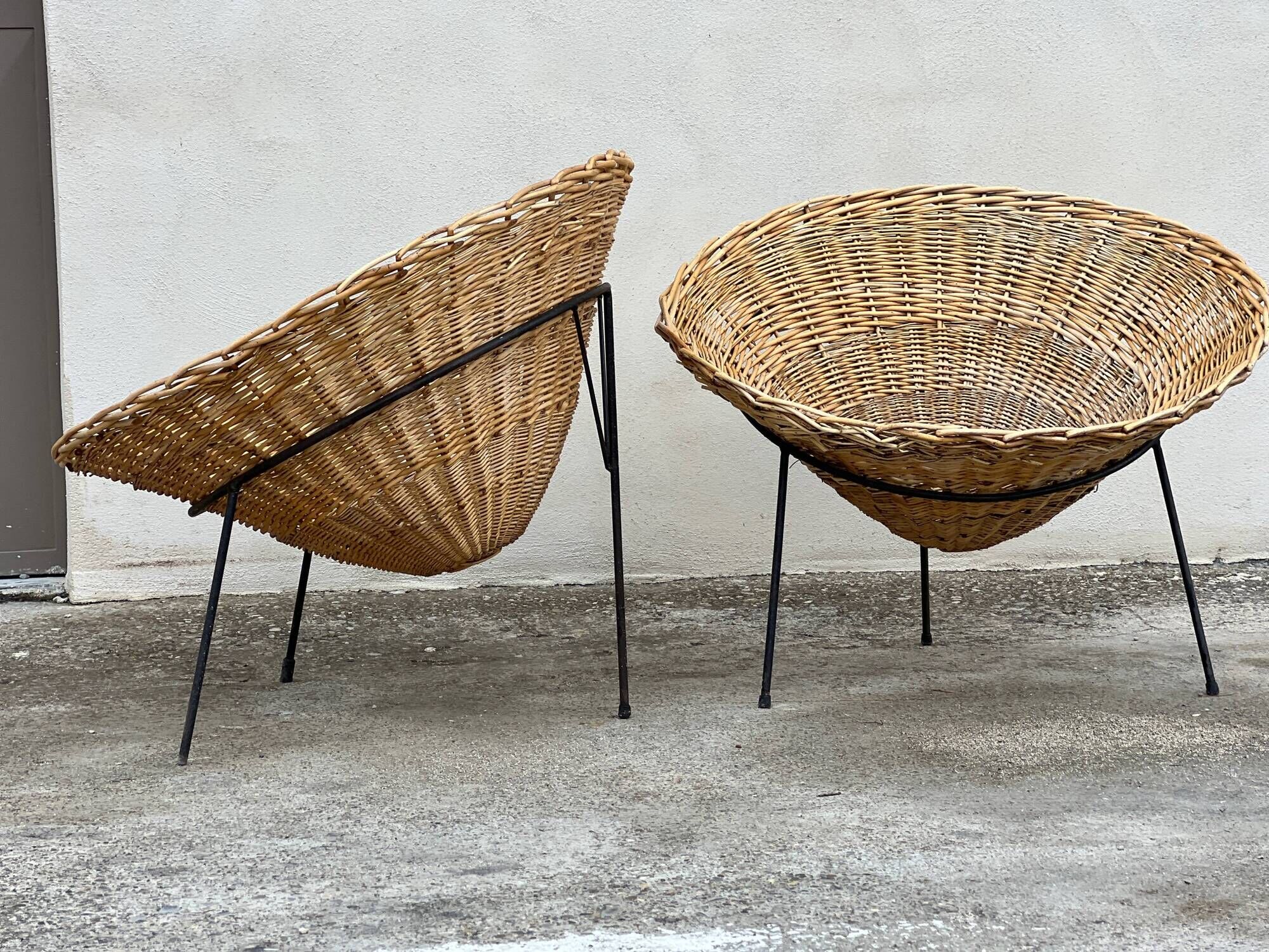 Paire de fauteuils édition originale C8 par Terence Coran pour 1954