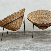Pair of original edition C8 armchairs by Terence Coran for 1954.