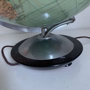Vintage 1950 terrestrial globe glass Colomb political world map - 34