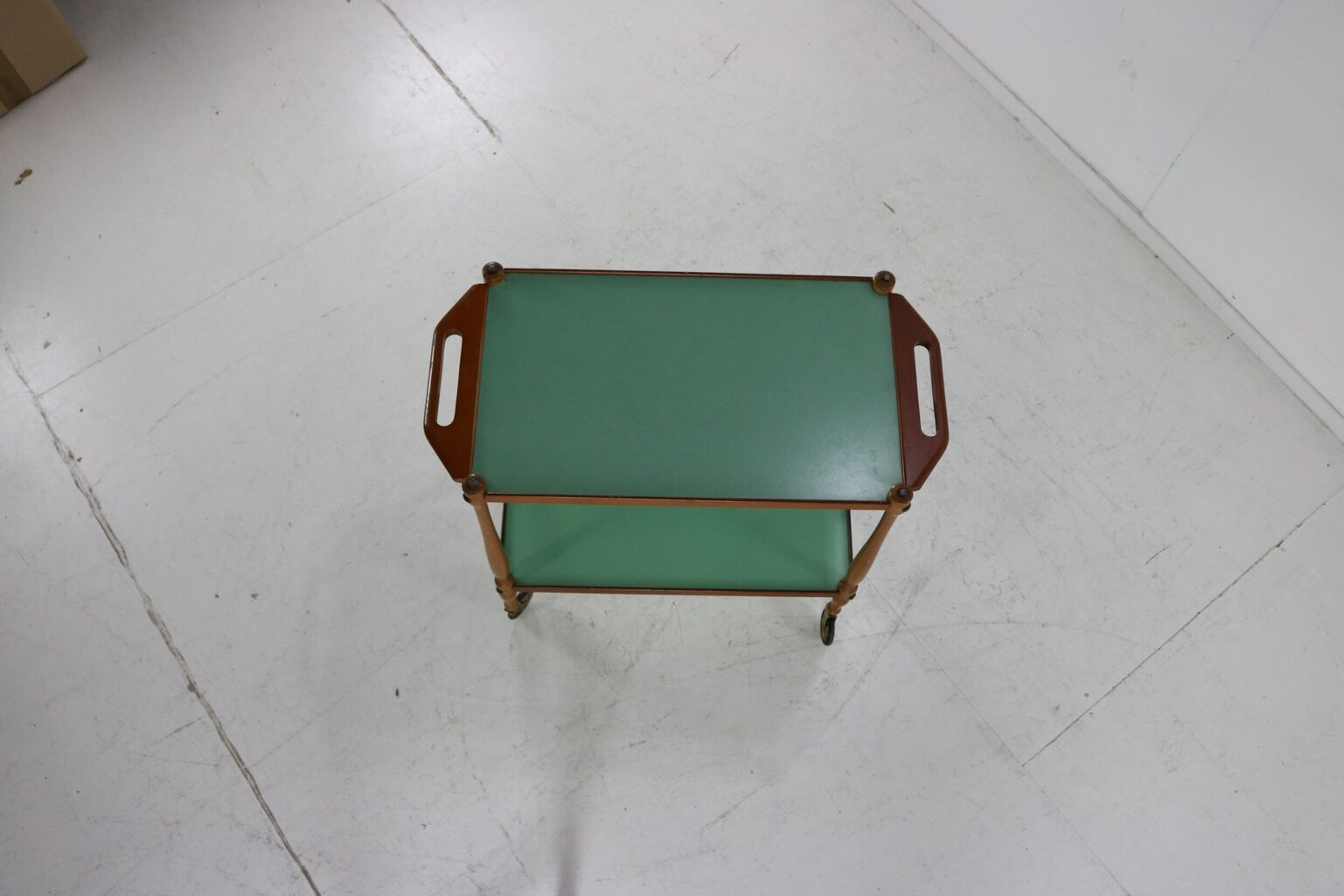 Scandinavian design tea cart / serving trolley