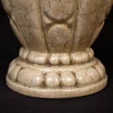 Art Deco ceramic vase by the brothers Pierre and Joseph Mougin – ivory