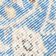 3x10 Turkish vintage runner rug hand-made blue runner 3x10 runner 310x75cm