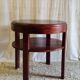 Art Deco side table in solid wood - 1940s/50s