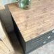 Old trade furniture with black patina