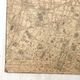 Old cardboard map of Paris - 9th and 10th Arrondissement