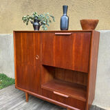 Vintage 1970s Scandinavian bar cabinet