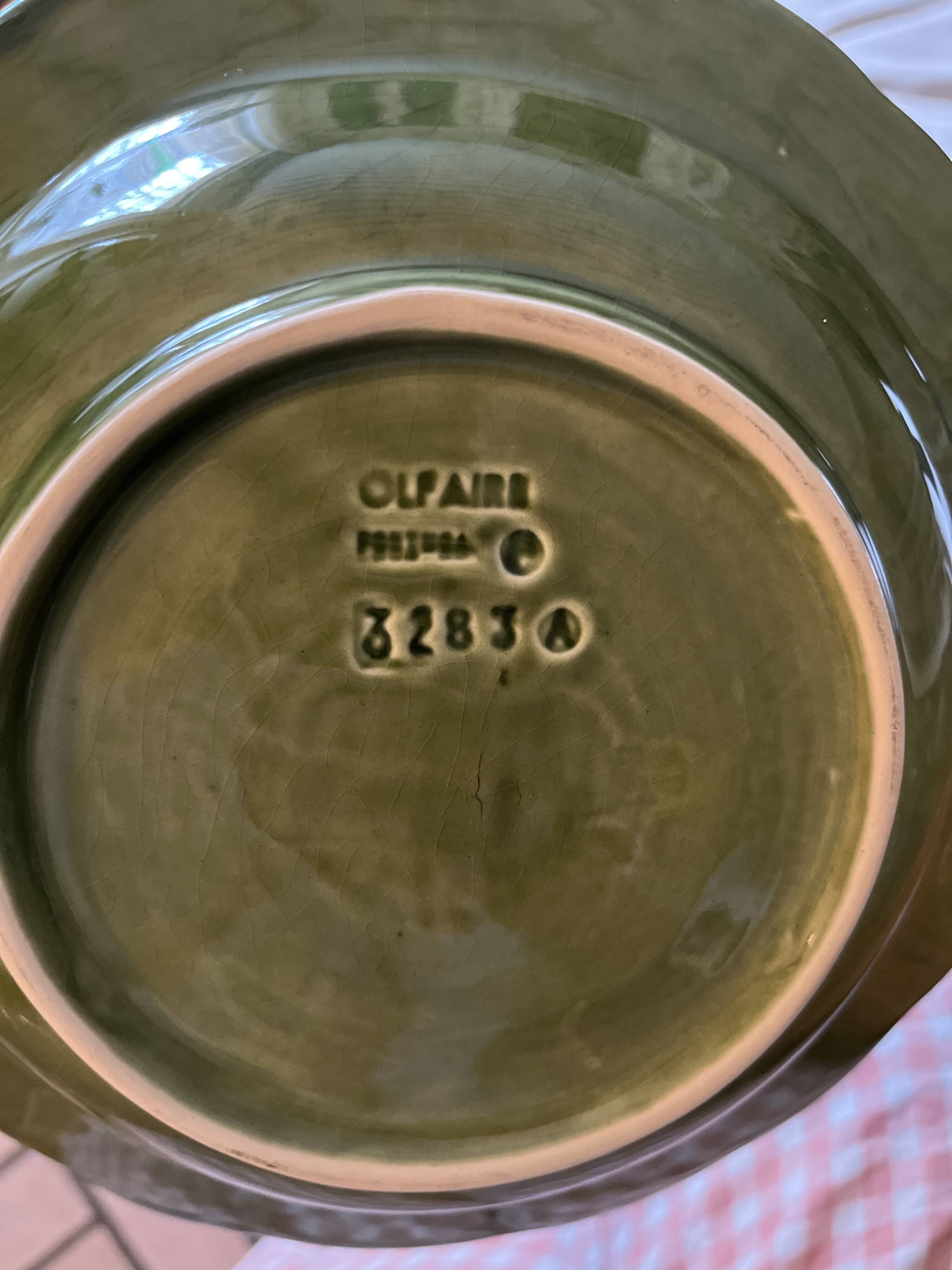 Service Plate Olfaire Cabbage