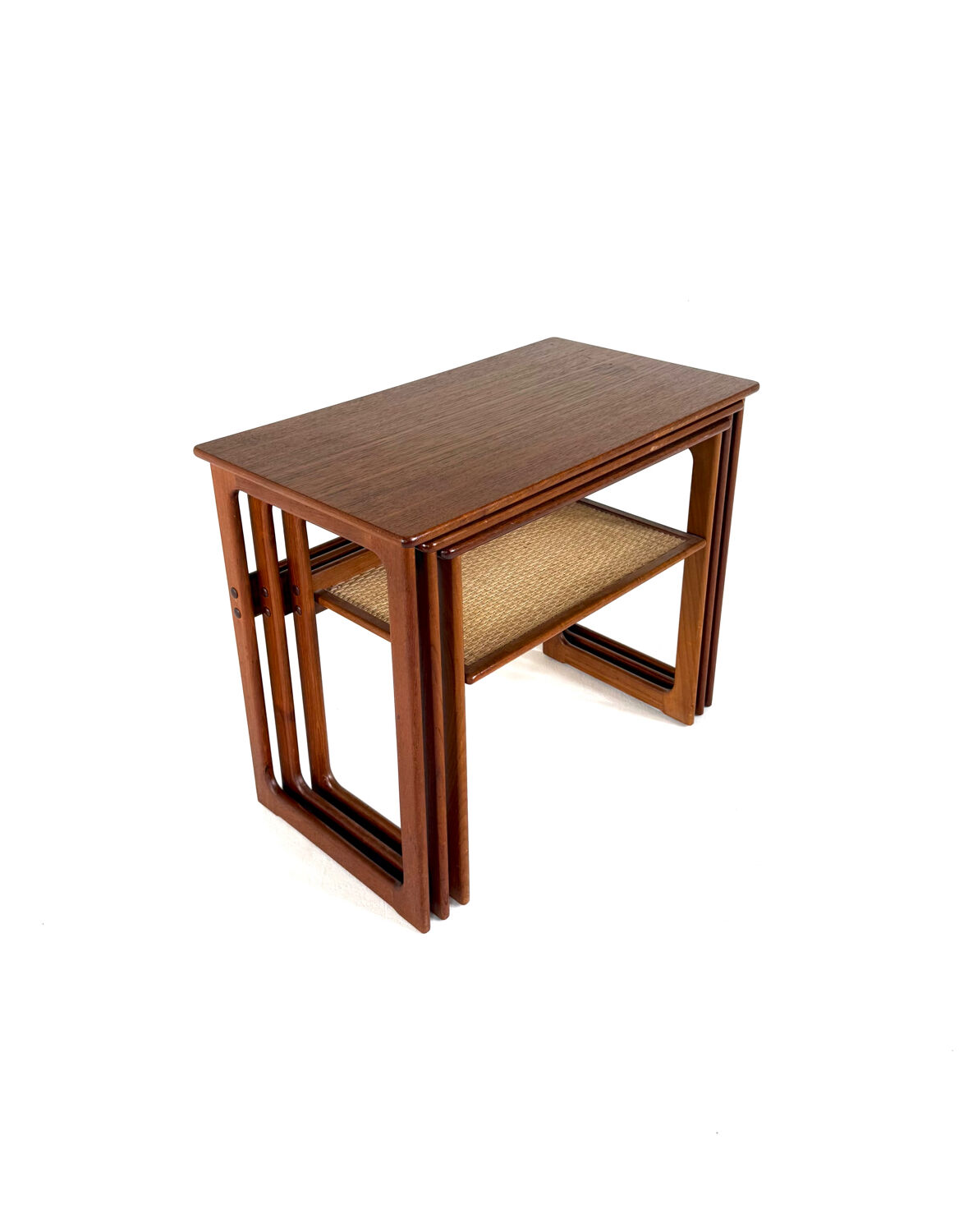 Vintage nesting tables, Johannes Andersen, Silkeborg ‘60