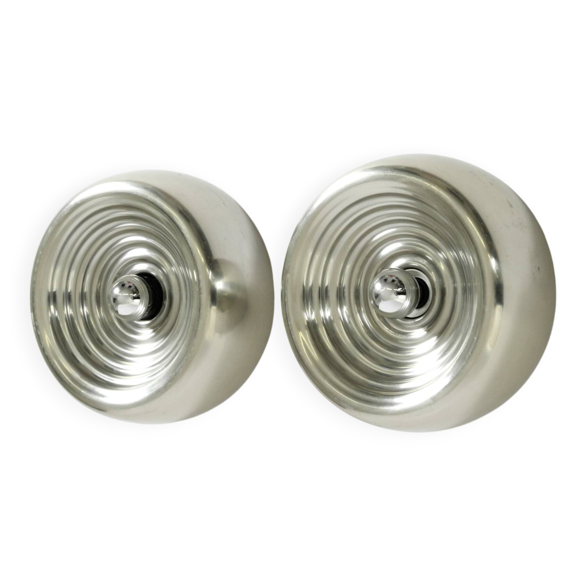 Set of two Padina Wall Lamps by Castiglioni for Flos, Italy, Circa 1970