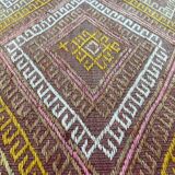 Vintage Turkish Kilim Rug , 101 X 47