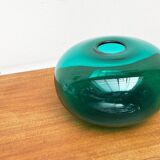 Large vase from the Swedish Stockholm series, handmade glass from Ikea, 1990s.