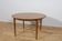 Mid-century round teak extendable dining table from Skovmand & Andersen, Denmark, 1960s