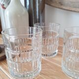 Vintage Préfontaines whiskey glasses