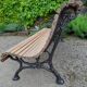 Banc de jardin ancien