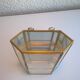Wall brass showcase