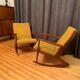 Set of Danish rocking chairs by Georg Jensen for Kubus Furniture, 1950s