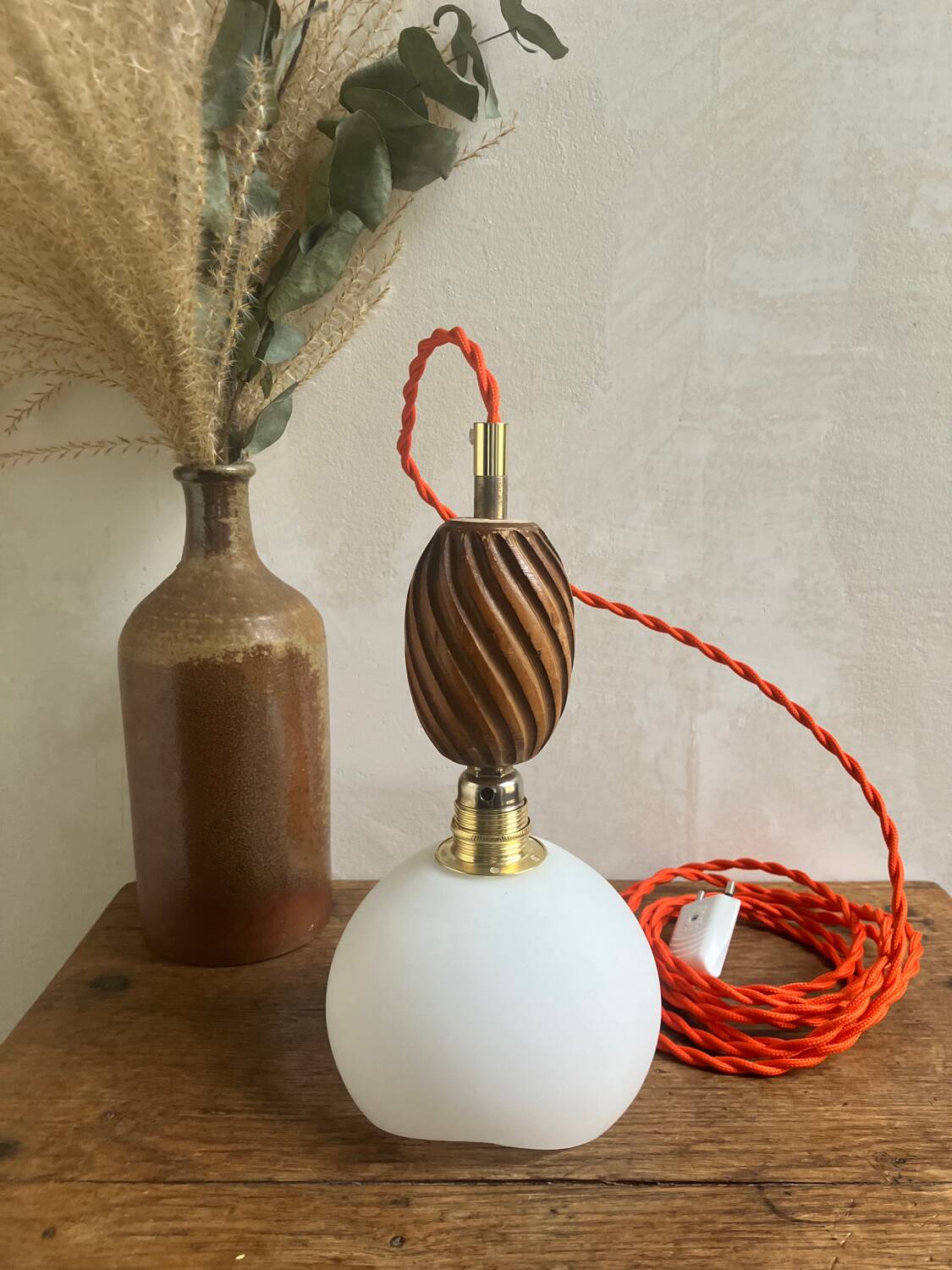 Vintage portable lamp