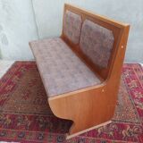 Vintage oak bench storage bench
