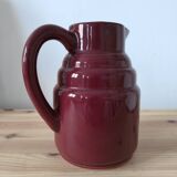Vintage earthenware pitcher PL France