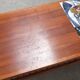 Walnut coffee table with ceramic tile by Jos De Mey for Van Den Berghe-Pauvers, 1960s