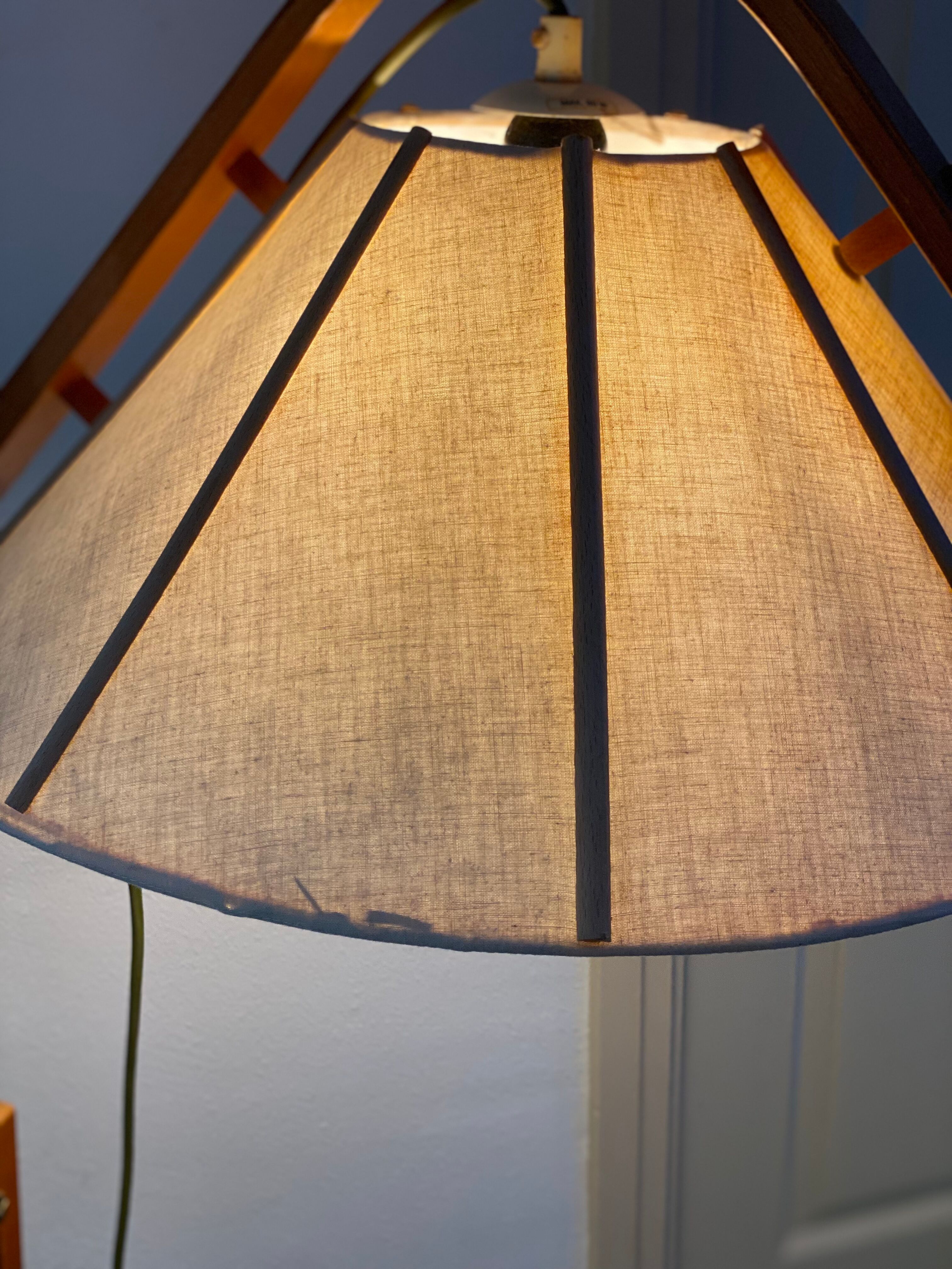 1970’s aneta floor lamp by jan wickelgren