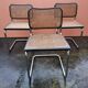 Trio de chaises B32 de Marcel Breuer
